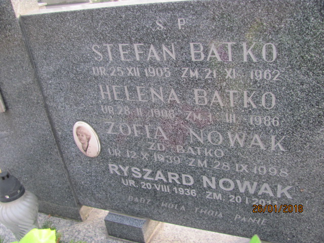 Stefan Batko 1905 Wieliczka - Grobonet - Wyszukiwarka osób pochowanych