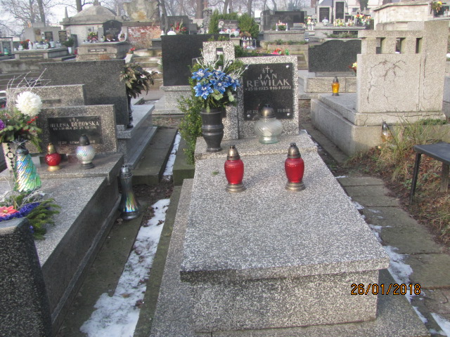 Grób Jan Rewilak