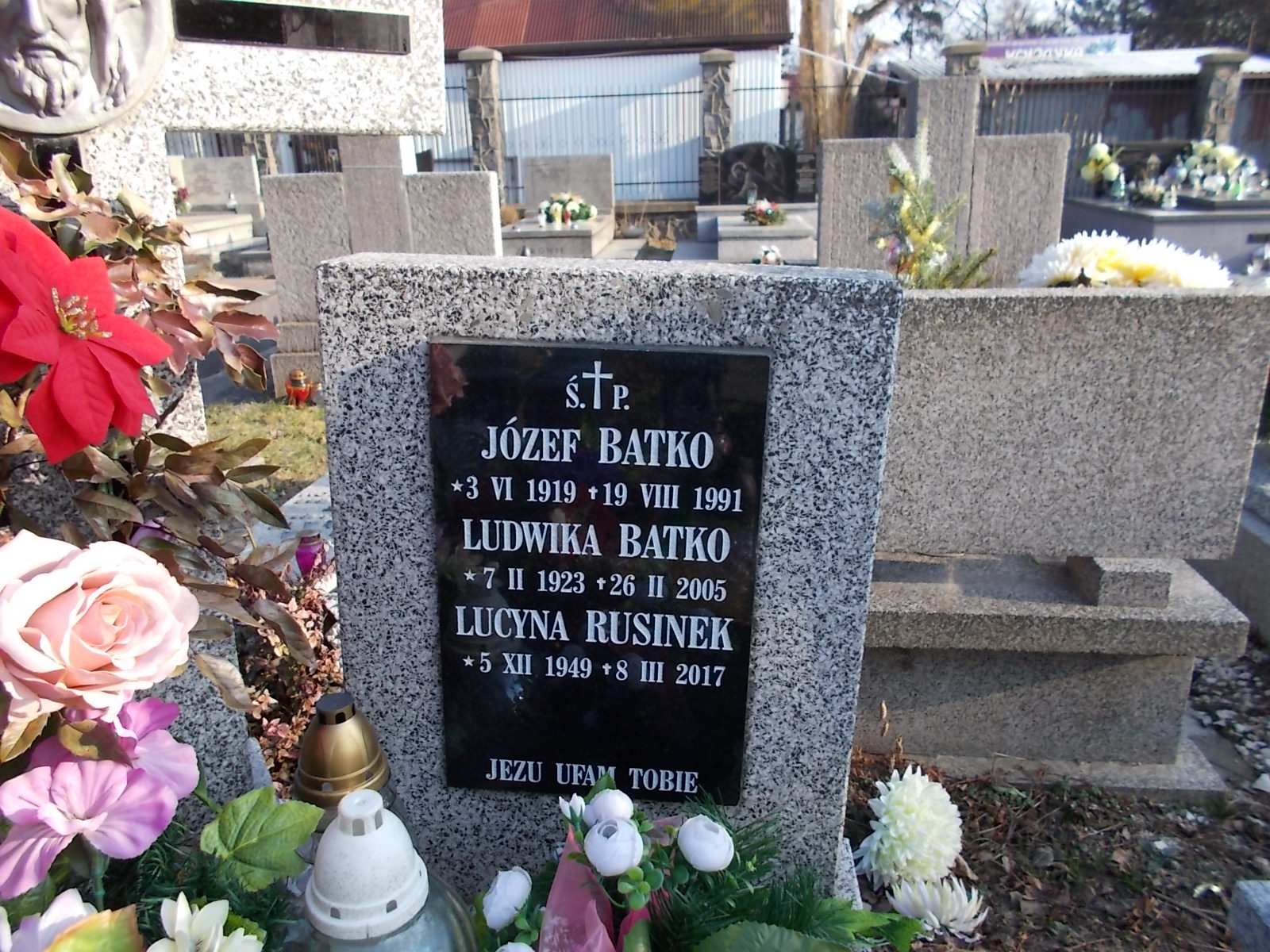 Lucyna Rusinek 1949 Wieliczka - Grobonet - Wyszukiwarka osób pochowanych