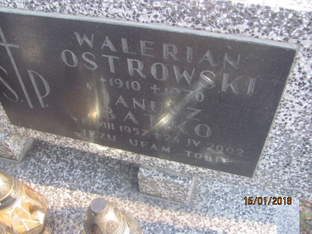 Walerian Ostrowski 1910 Wieliczka - Grobonet - Wyszukiwarka osób pochowanych