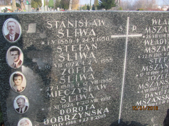 Władysława Mszańska 1941 Wieliczka - Grobonet - Wyszukiwarka osób pochowanych