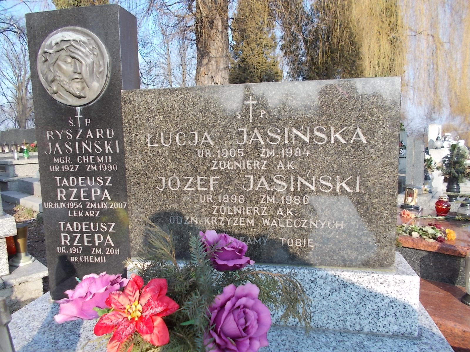 Ryszard Jasiński 1927 Wieliczka - Grobonet - Wyszukiwarka osób pochowanych