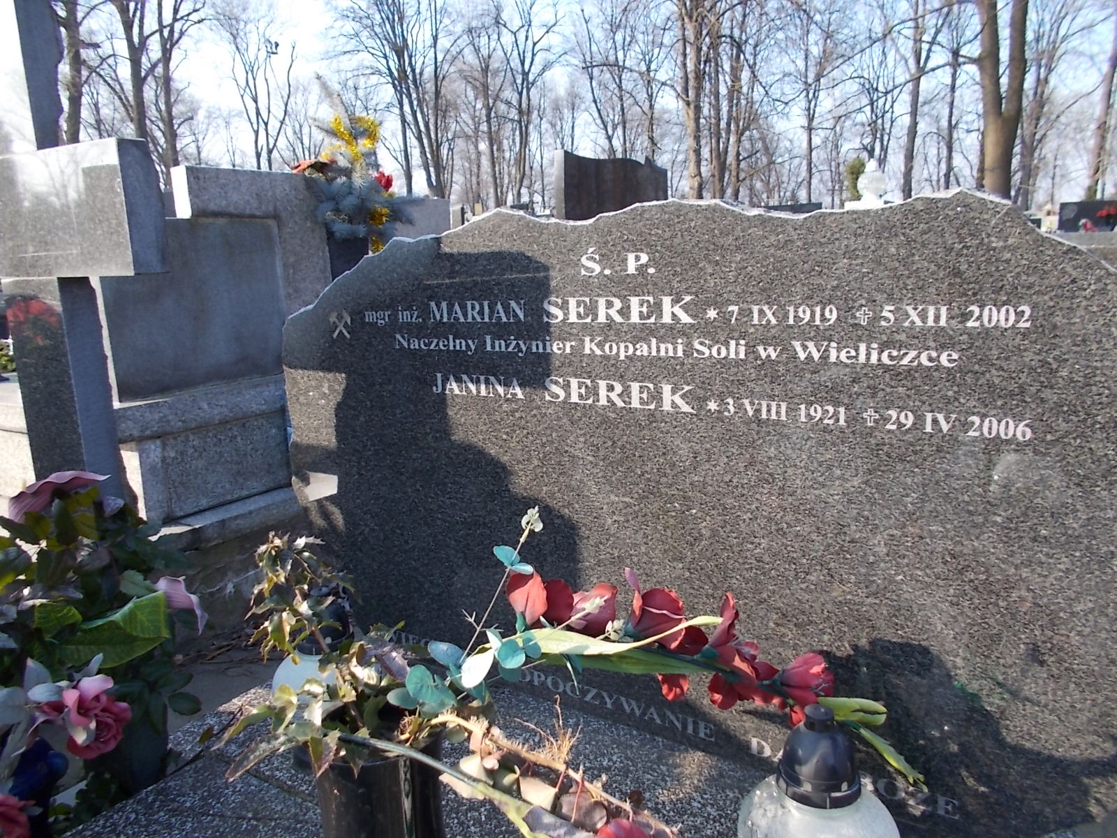 Marian Serek 1919 Wieliczka - Grobonet - Wyszukiwarka osób pochowanych