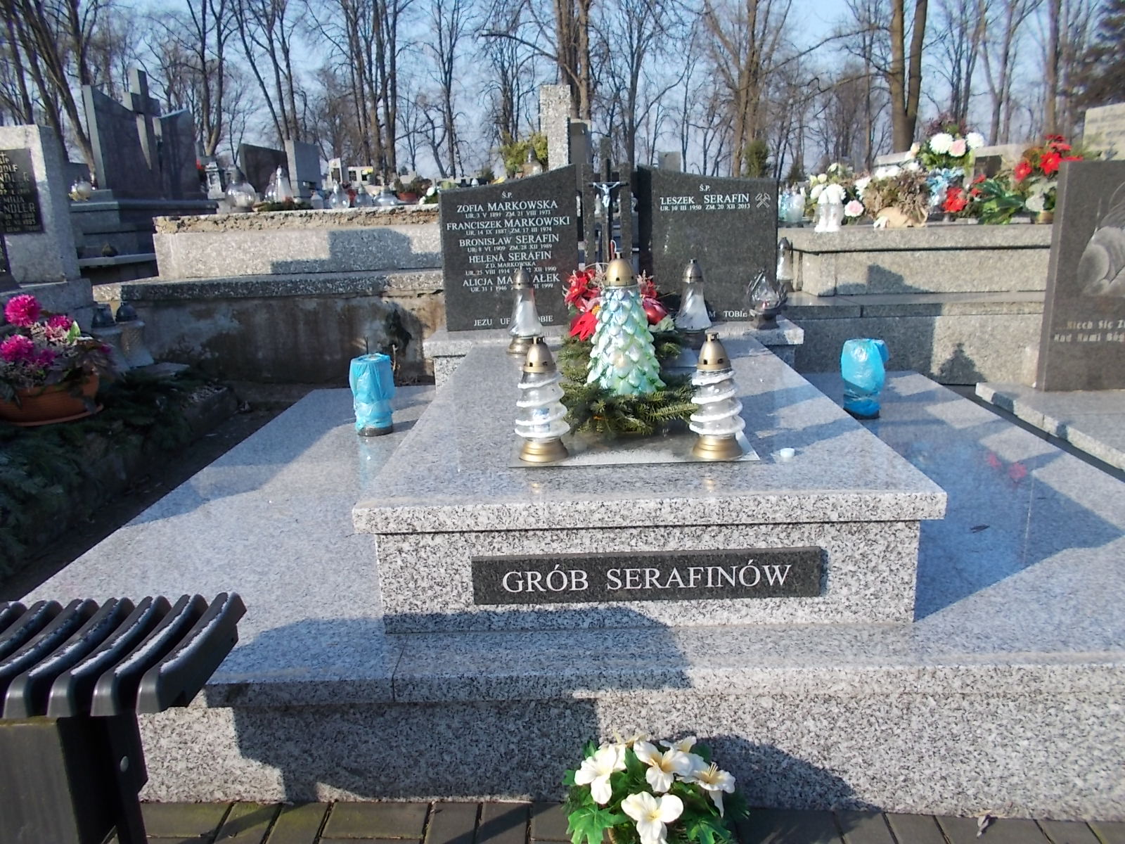 Grób Leszek Serafin