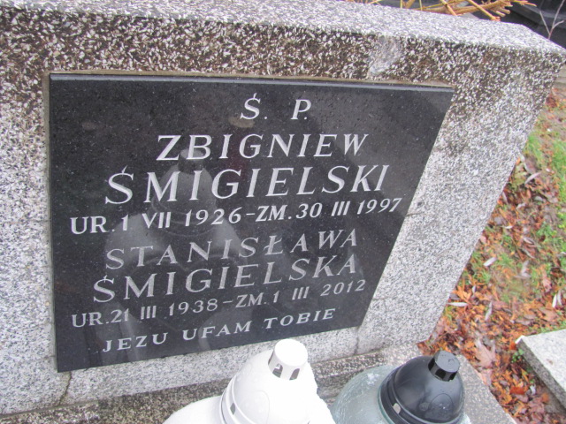 Zbigniew Śmigielski 1926 Wieliczka - Grobonet - Wyszukiwarka osób pochowanych