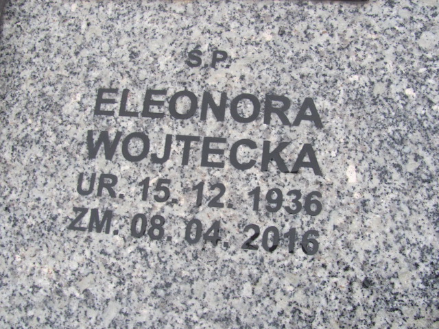 Eleonora Wojtecka 1936 Wieliczka - Grobonet - Wyszukiwarka osób pochowanych