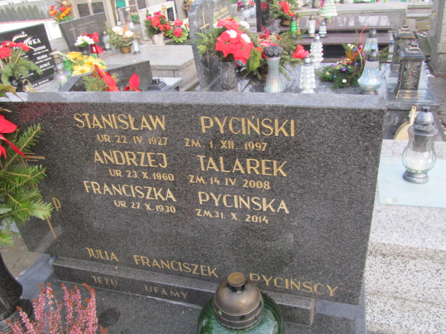 Andrzej Tadeusz Talarek 1960 Wieliczka - Grobonet - Wyszukiwarka osób pochowanych