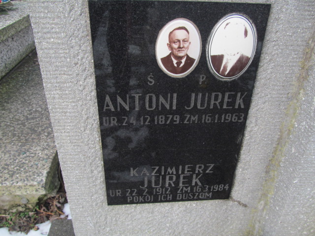 Antoni Jurek 1879 Wieliczka - Grobonet - Wyszukiwarka osób pochowanych