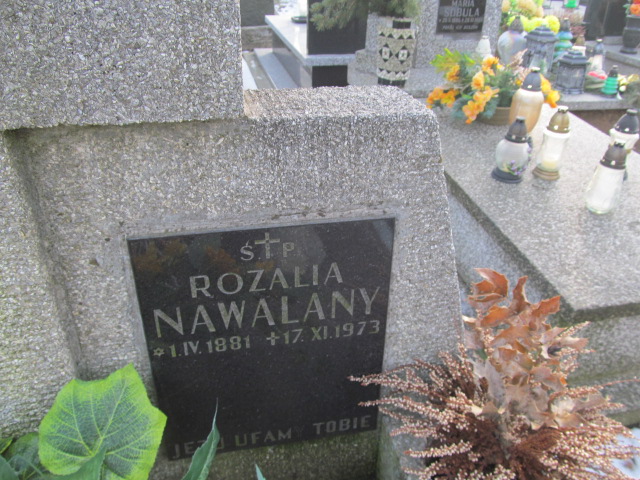 Rozalia Nawalany 1881 Wieliczka - Grobonet - Wyszukiwarka osób pochowanych