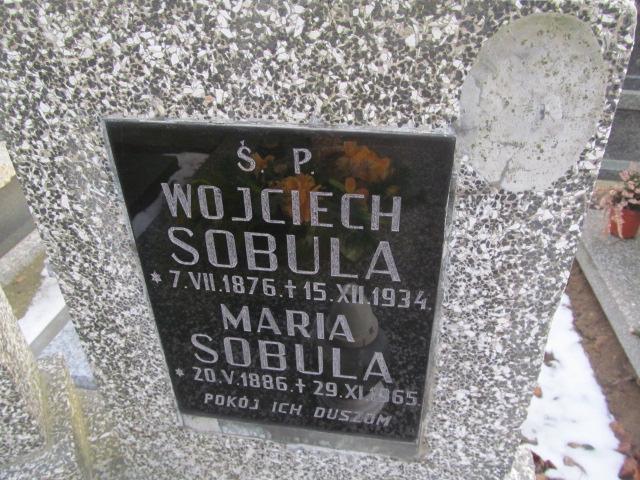 Wojciech Sobula 1876 Wieliczka - Grobonet - Wyszukiwarka osób pochowanych