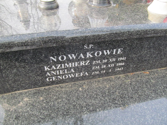 Kazimierz Nowak 1889 Wieliczka - Grobonet - Wyszukiwarka osób pochowanych