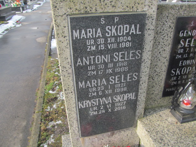 Jan Seles 1915 Wieliczka - Grobonet - Wyszukiwarka osób pochowanych