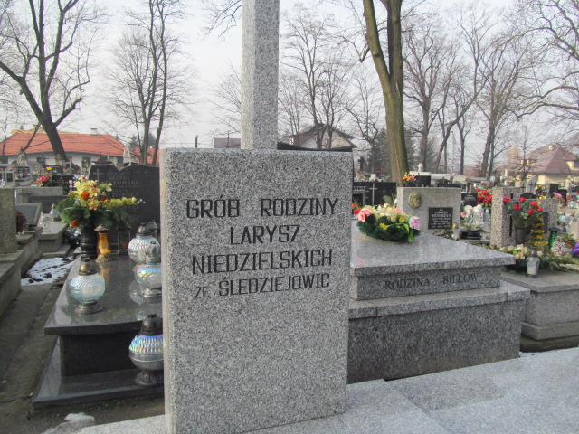 Stanisław Larysz Niedzielski 1852 Wieliczka - Grobonet - Wyszukiwarka osób pochowanych
