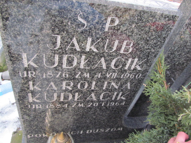 Karolina Kudłacik 1884 Wieliczka - Grobonet - Wyszukiwarka osób pochowanych