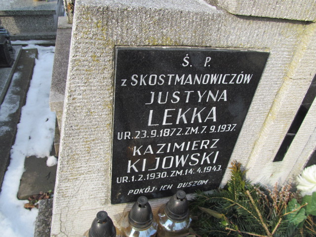 Antoni Kijowski 1892 Wieliczka - Grobonet - Wyszukiwarka osób pochowanych