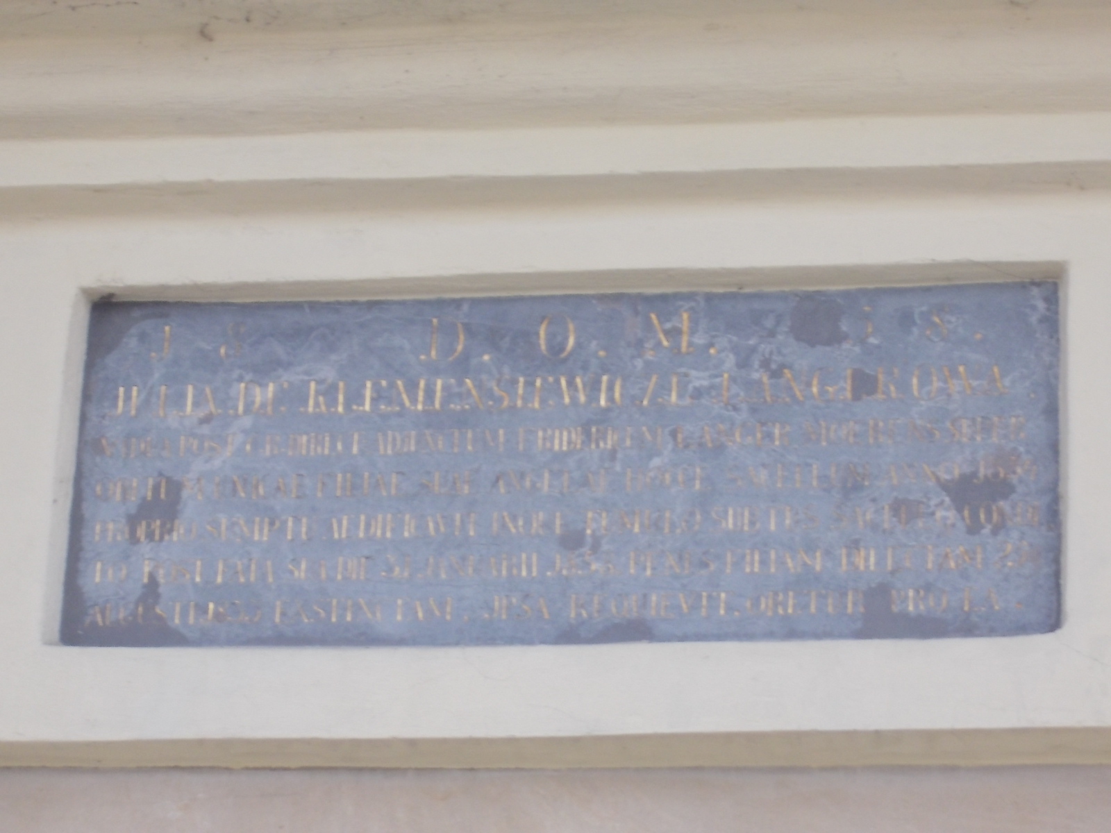 Julia Langer 1790 Wieliczka - Grobonet - Wyszukiwarka osób pochowanych