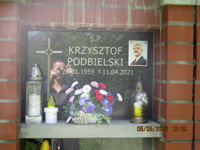 Krzysztof Podbielski 1959 Wieliczka - Grobonet - Wyszukiwarka osób pochowanych