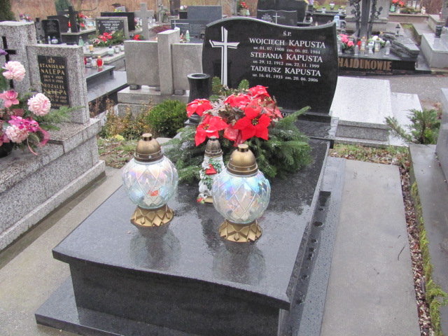 Grób Tadeusz Kapusta