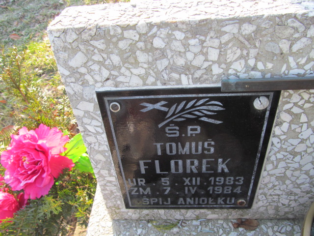 Tomasz Florek 1983 Wieliczka - Grobonet - Wyszukiwarka osób pochowanych