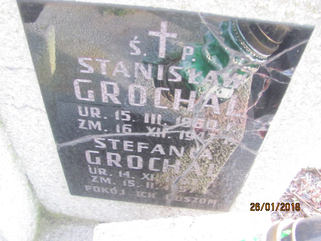 Stanisław Grochal 1880 Wieliczka - Grobonet - Wyszukiwarka osób pochowanych