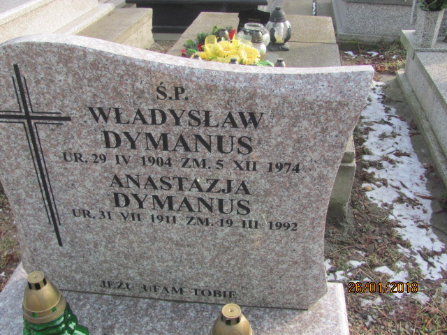 Władysław Dymanus 1904 Wieliczka - Grobonet - Wyszukiwarka osób pochowanych