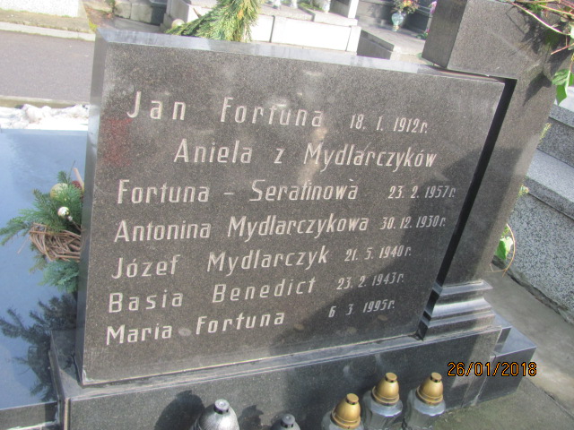 Jan Fortuna  Wieliczka - Grobonet - Wyszukiwarka osób pochowanych