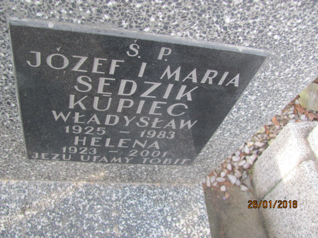 Władysław Kupiec  1983 Wieliczka - Grobonet - Wyszukiwarka osób pochowanych