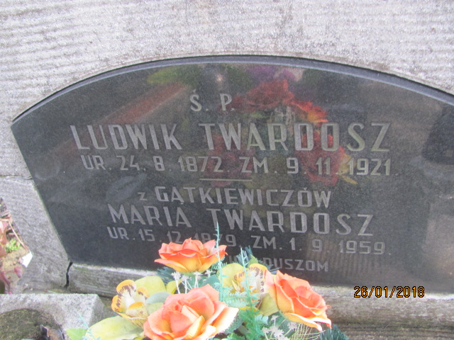 Maria Twardosz  1879 Wieliczka - Grobonet - Wyszukiwarka osób pochowanych