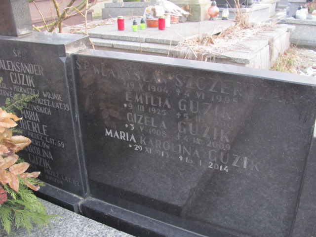 Alfred Guzik 1912 Wieliczka - Grobonet - Wyszukiwarka osób pochowanych