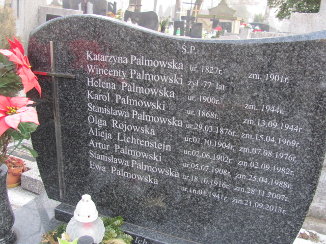 Karol Palmowski 1867 Wieliczka - Grobonet - Wyszukiwarka osób pochowanych