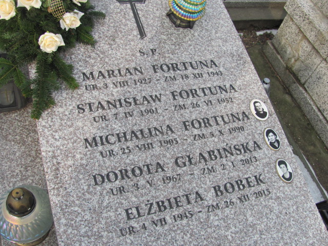Marian Fortuna 1927 Wieliczka - Grobonet - Wyszukiwarka osób pochowanych