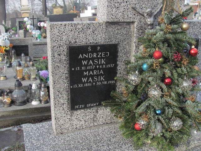 Maria Wąsik 1881 Wieliczka - Grobonet - Wyszukiwarka osób pochowanych