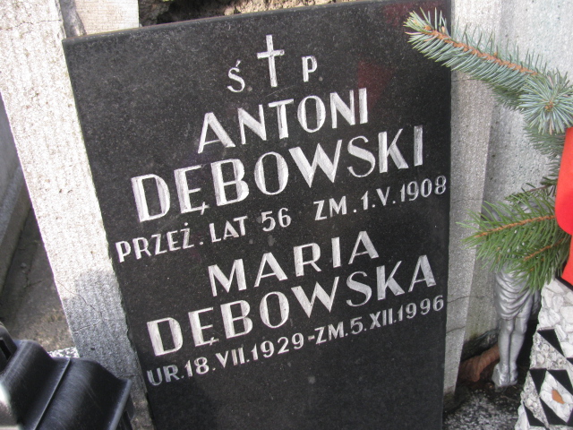 Maria Helena Dębowska 1929 Wieliczka - Grobonet - Wyszukiwarka osób pochowanych