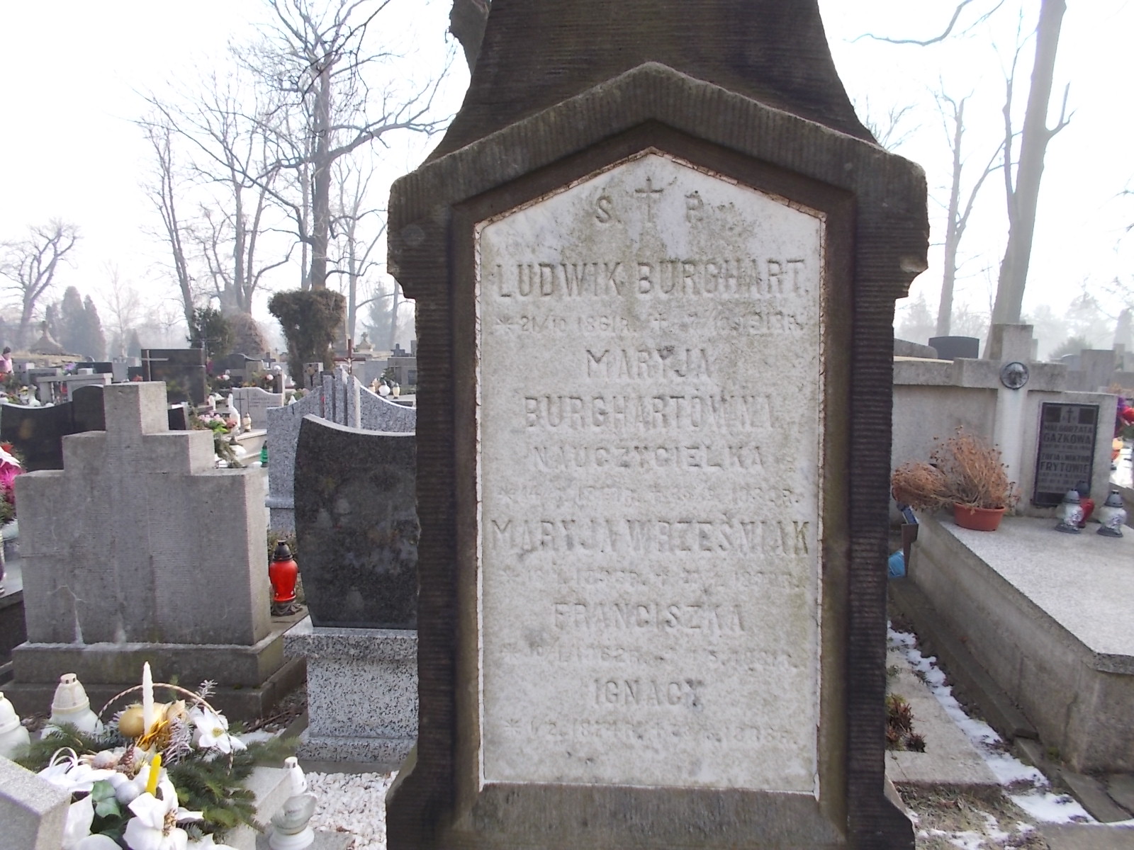 Maria Burghart Wieliczka - Grobonet - Wyszukiwarka osób pochowanych