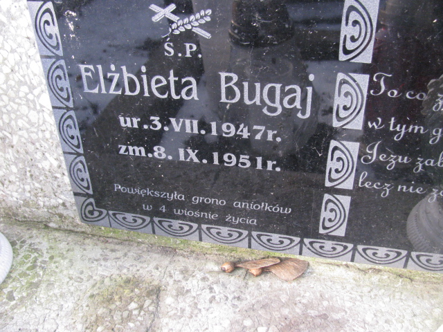 Elżbieta Bugaj 1947 Wieliczka - Grobonet - Wyszukiwarka osób pochowanych