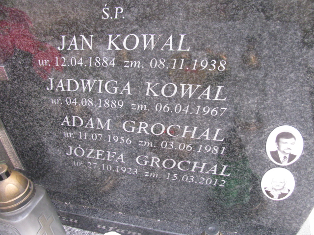 Jan Kowal 1884 Wieliczka - Grobonet - Wyszukiwarka osób pochowanych