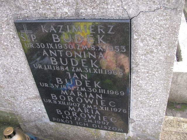 Marian Borowiec 1907 Wieliczka - Grobonet - Wyszukiwarka osób pochowanych