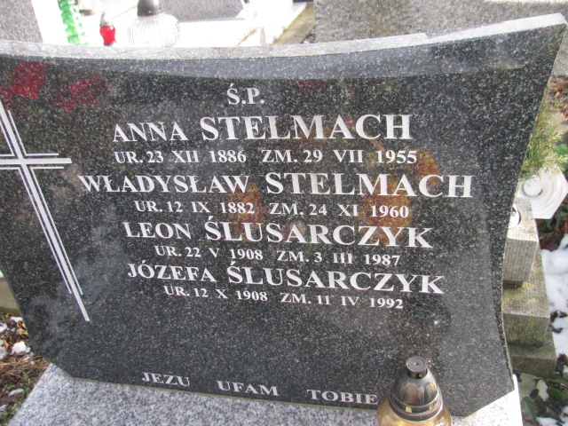 Anna Stelmach 1886 Wieliczka - Grobonet - Wyszukiwarka osób pochowanych