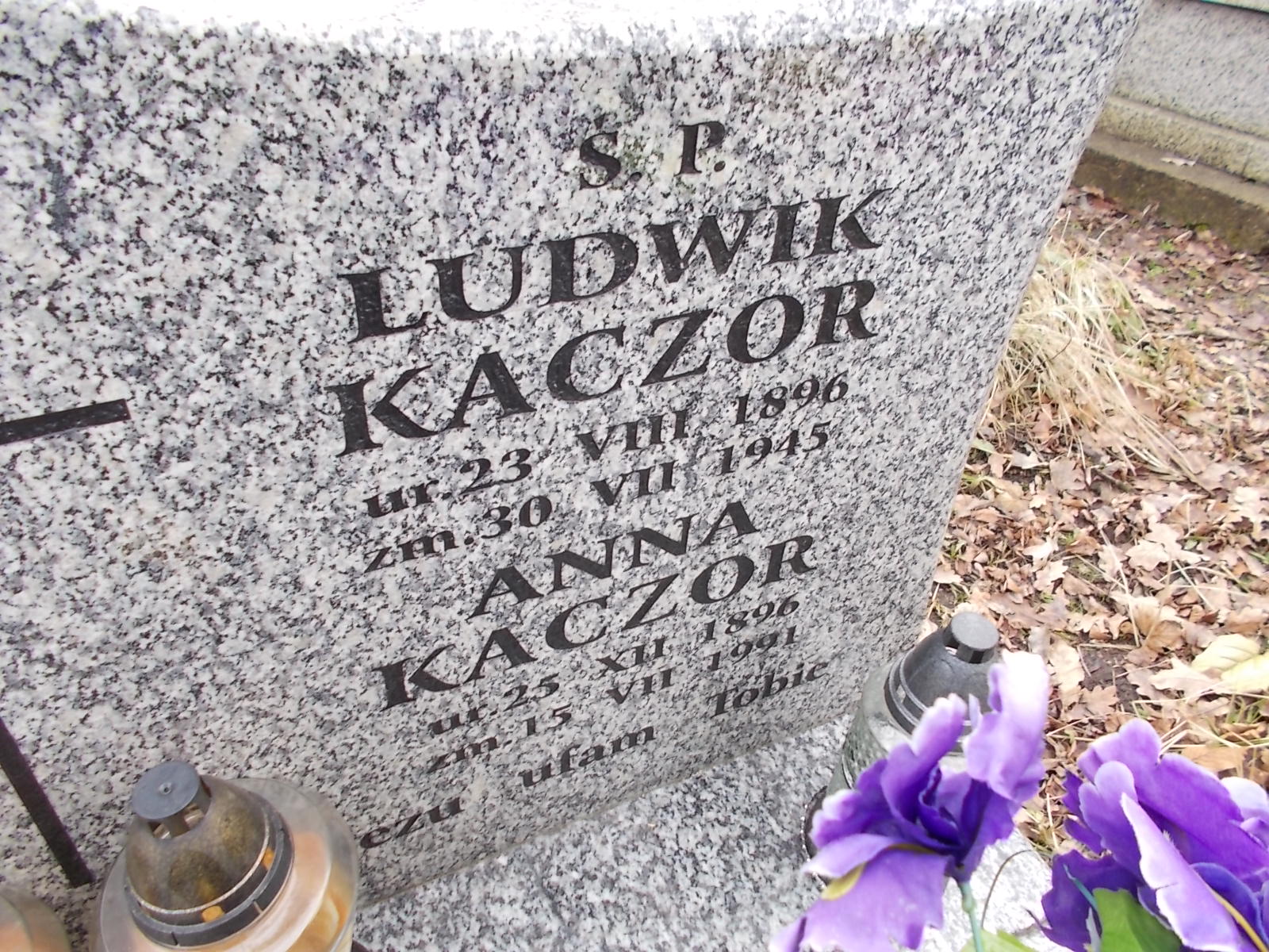Ludwik Kaczor 1896 Wieliczka - Grobonet - Wyszukiwarka osób pochowanych