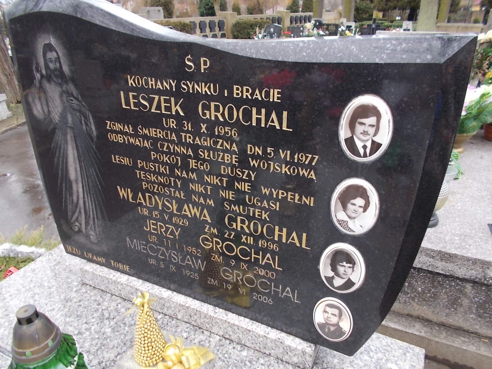 Jerzy Grochal 1952 Wieliczka - Grobonet - Wyszukiwarka osób pochowanych