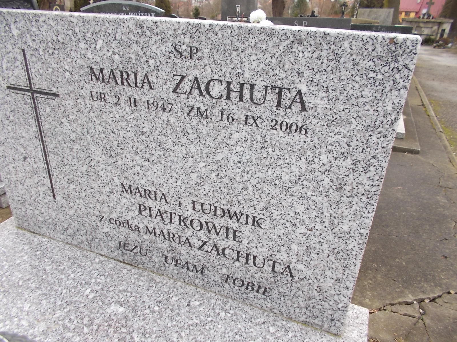 Stanisław Zachuta 1945 Wieliczka - Grobonet - Wyszukiwarka osób pochowanych