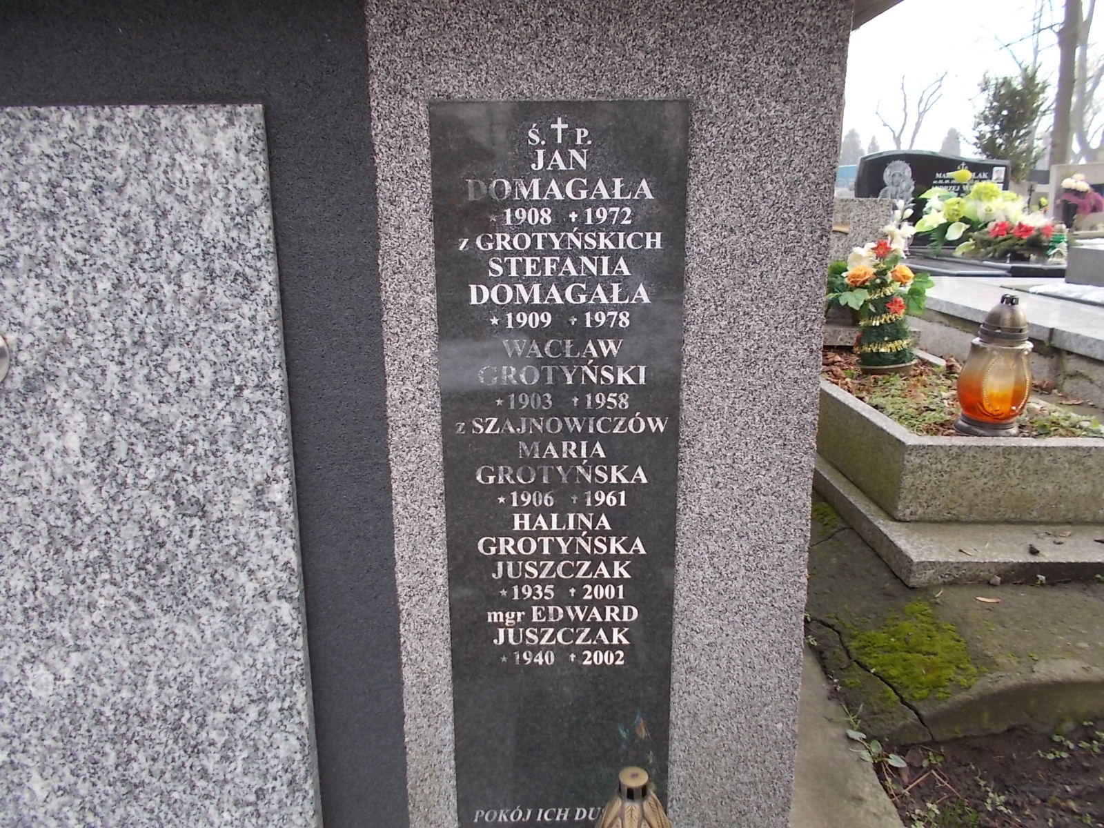 Halina Grotyńska-Juszczak 1935 Wieliczka - Grobonet - Wyszukiwarka osób pochowanych