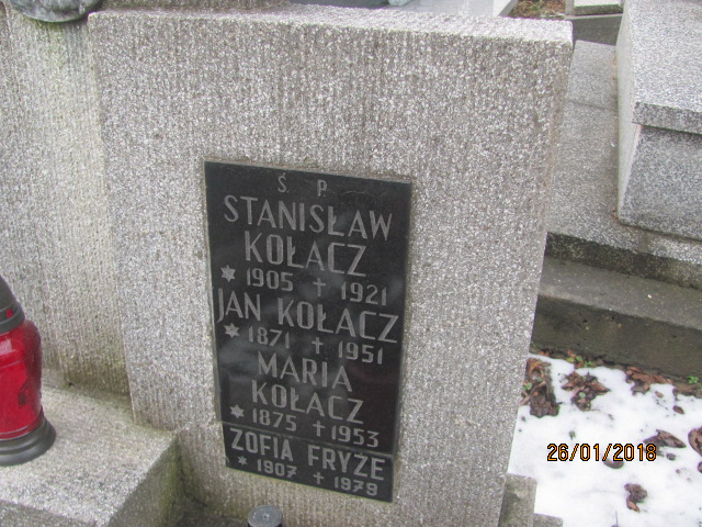 Zofia Fryże 1907 Wieliczka - Grobonet - Wyszukiwarka osób pochowanych