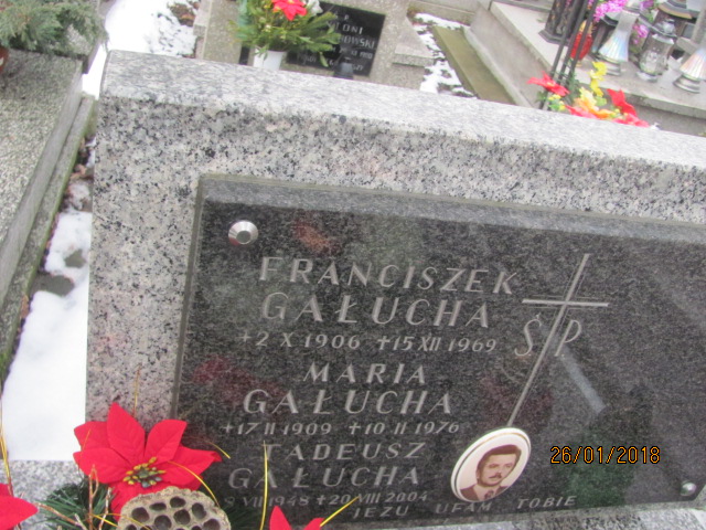 Franciszek Gałucha 1906 Wieliczka - Grobonet - Wyszukiwarka osób pochowanych