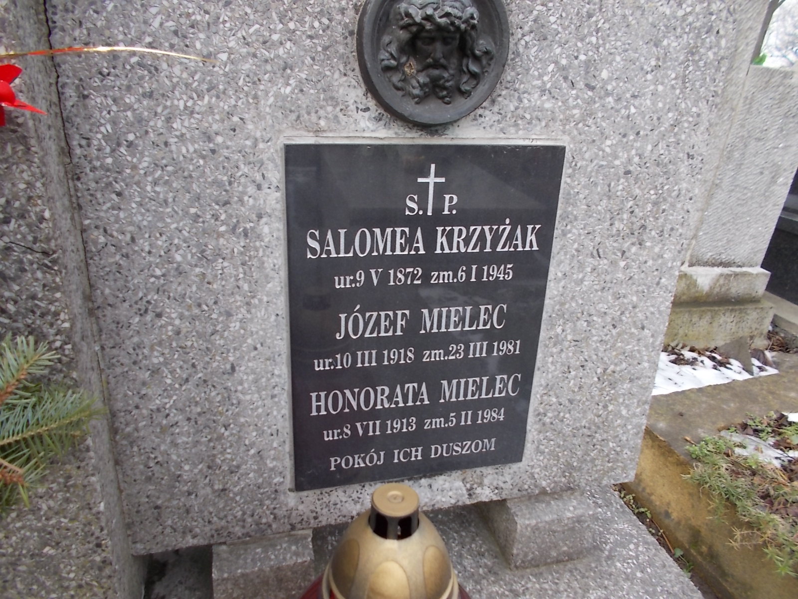 Salomea Krzyżak 1872 Wieliczka - Grobonet - Wyszukiwarka osób pochowanych