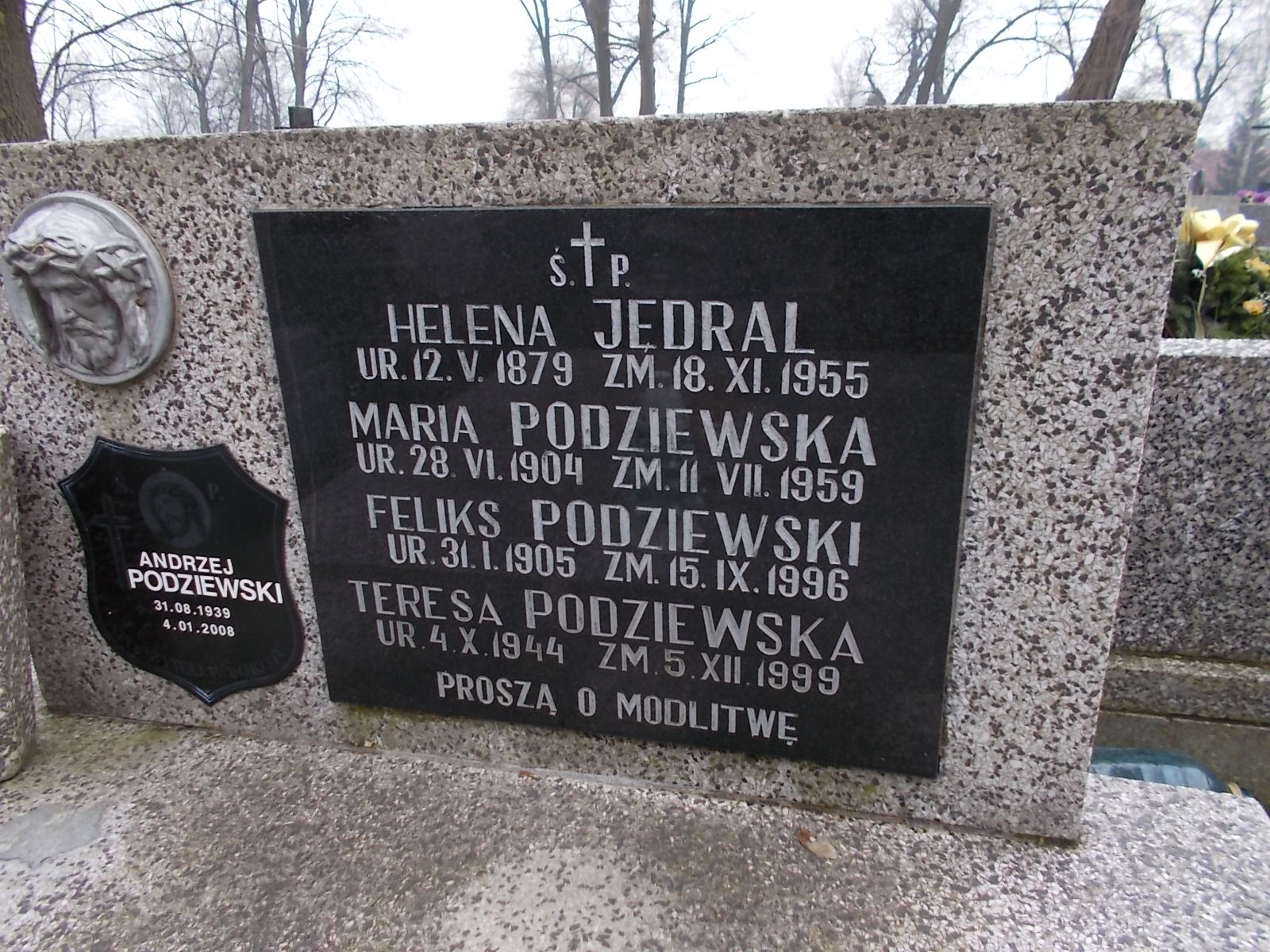 Teresa PODZIEWSKA 1944 Wieliczka - Grobonet - Wyszukiwarka osób pochowanych