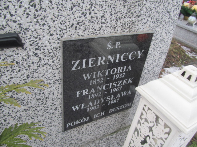 Franciszek Ziernicki 1892 Wieliczka - Grobonet - Wyszukiwarka osób pochowanych