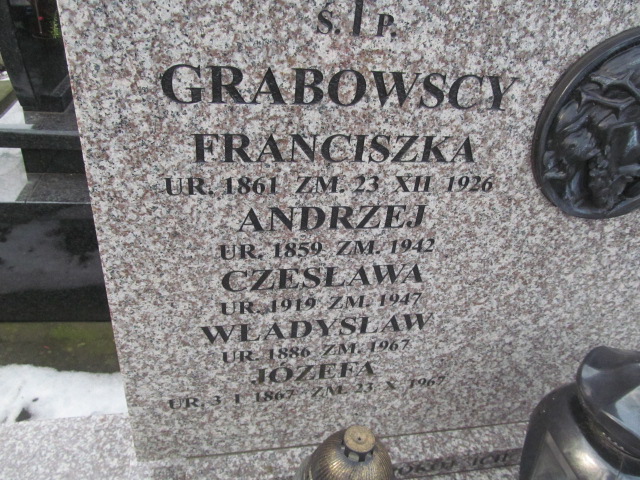 Władysław Grabowski 1886 Wieliczka - Grobonet - Wyszukiwarka osób pochowanych