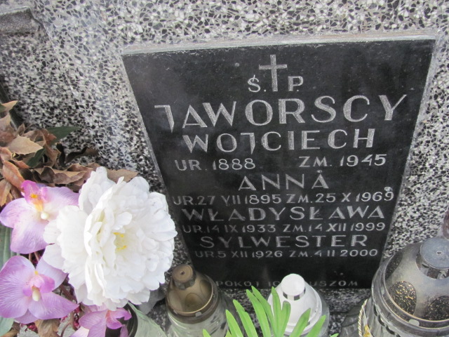 Sylwester JAWORSKI 1926 Wieliczka - Grobonet - Wyszukiwarka osób pochowanych