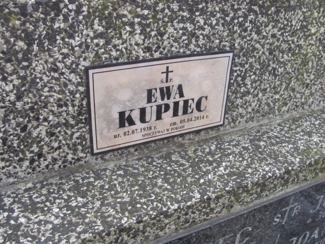 Józef Kupiec 1911 Wieliczka - Grobonet - Wyszukiwarka osób pochowanych
